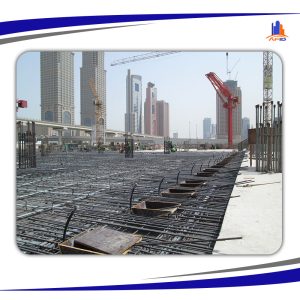 مصرف میلگرد در روش پیش تنیدگی