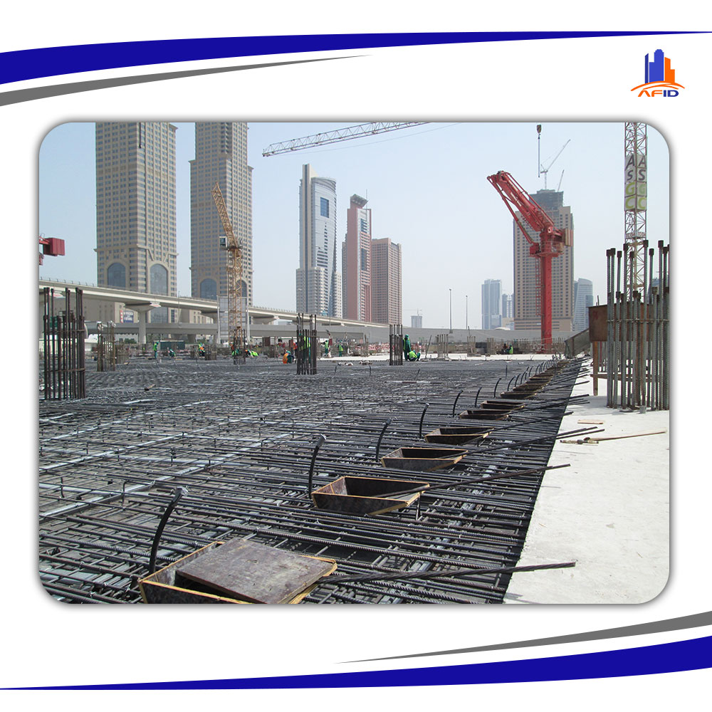 مصرف میلگرد در روش پیش تنیدگی